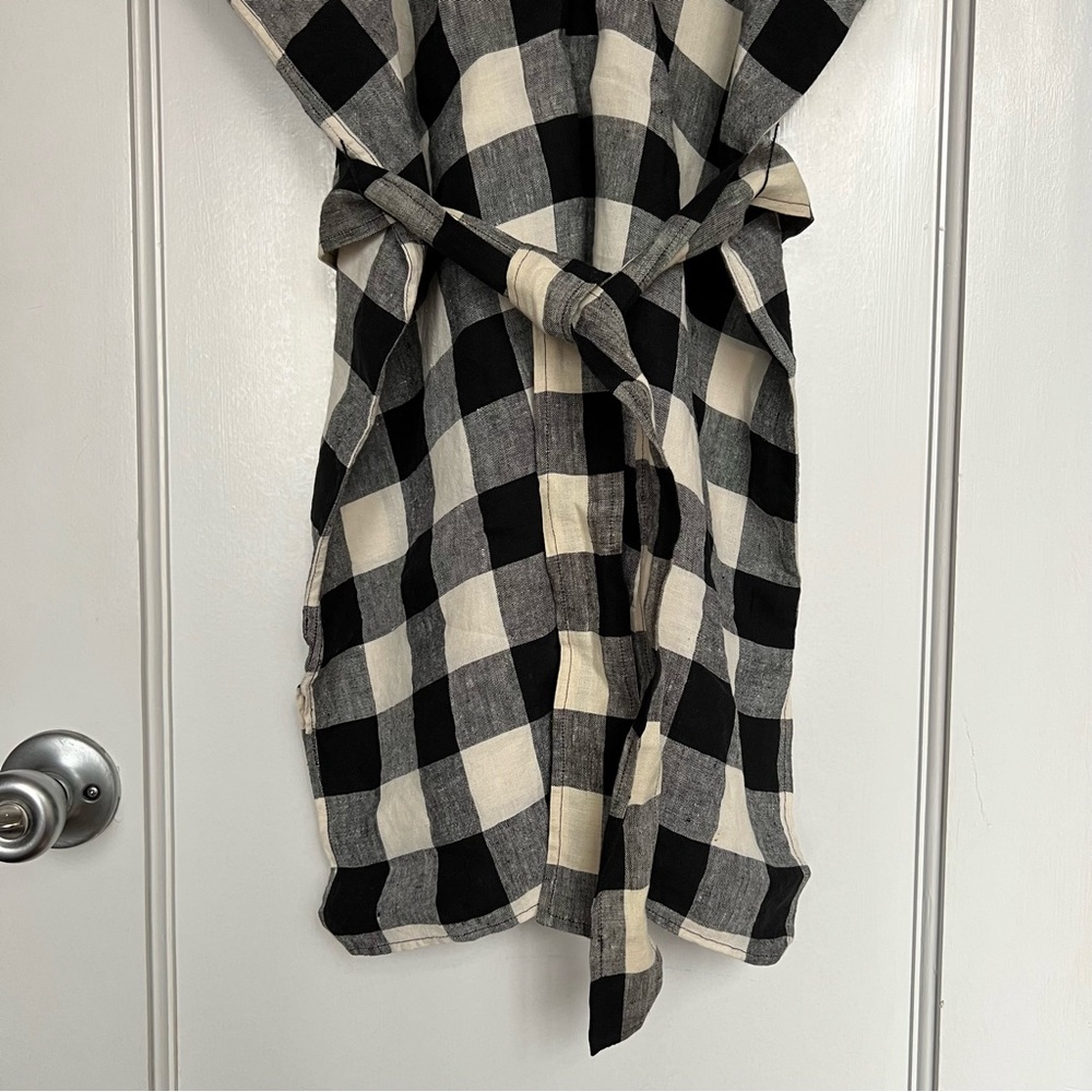 Yves Saint Laurent Riche Gauche Checkered Shift Dress - Picture 7 of 10
